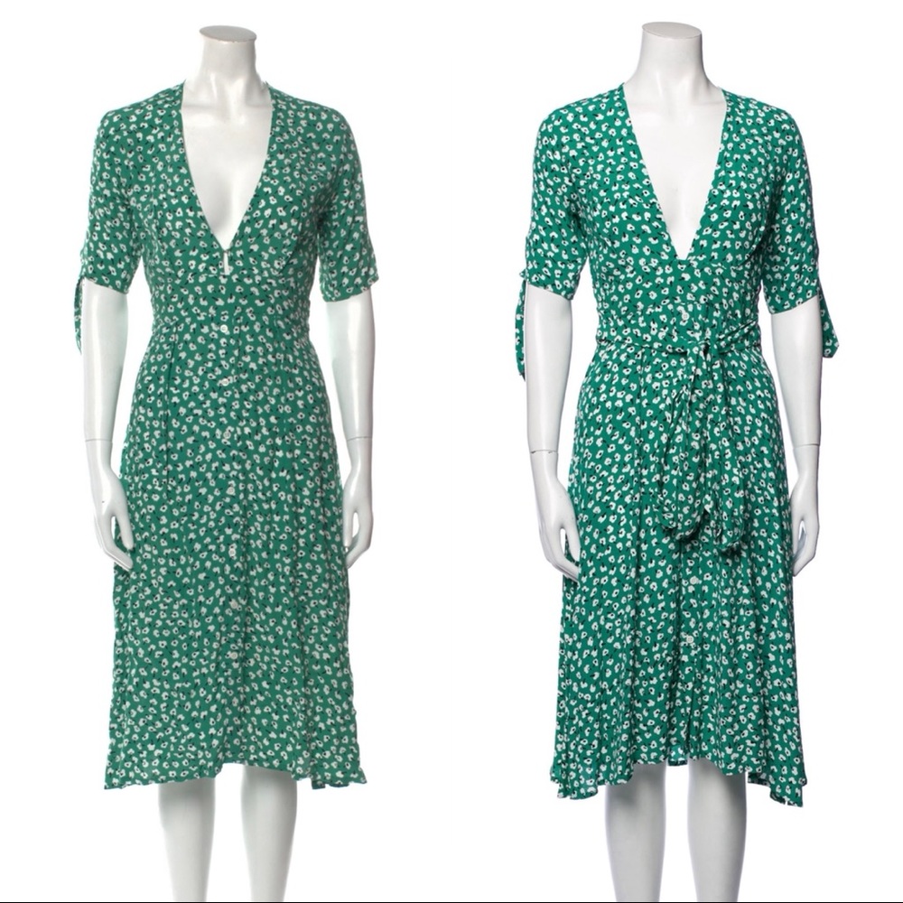 Faithfull The Brand Floral Midi Dress